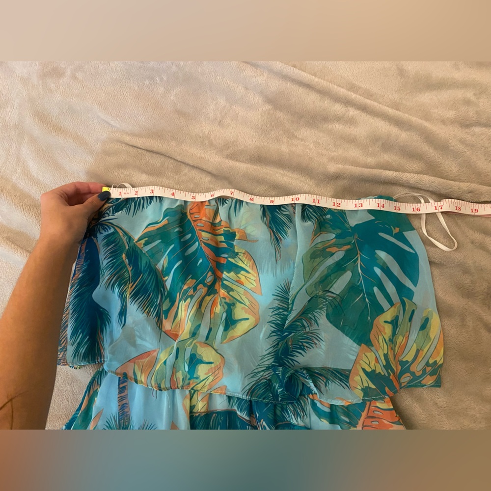Aakaa Tropical Print Maxi Dress - Picture 6 of 7